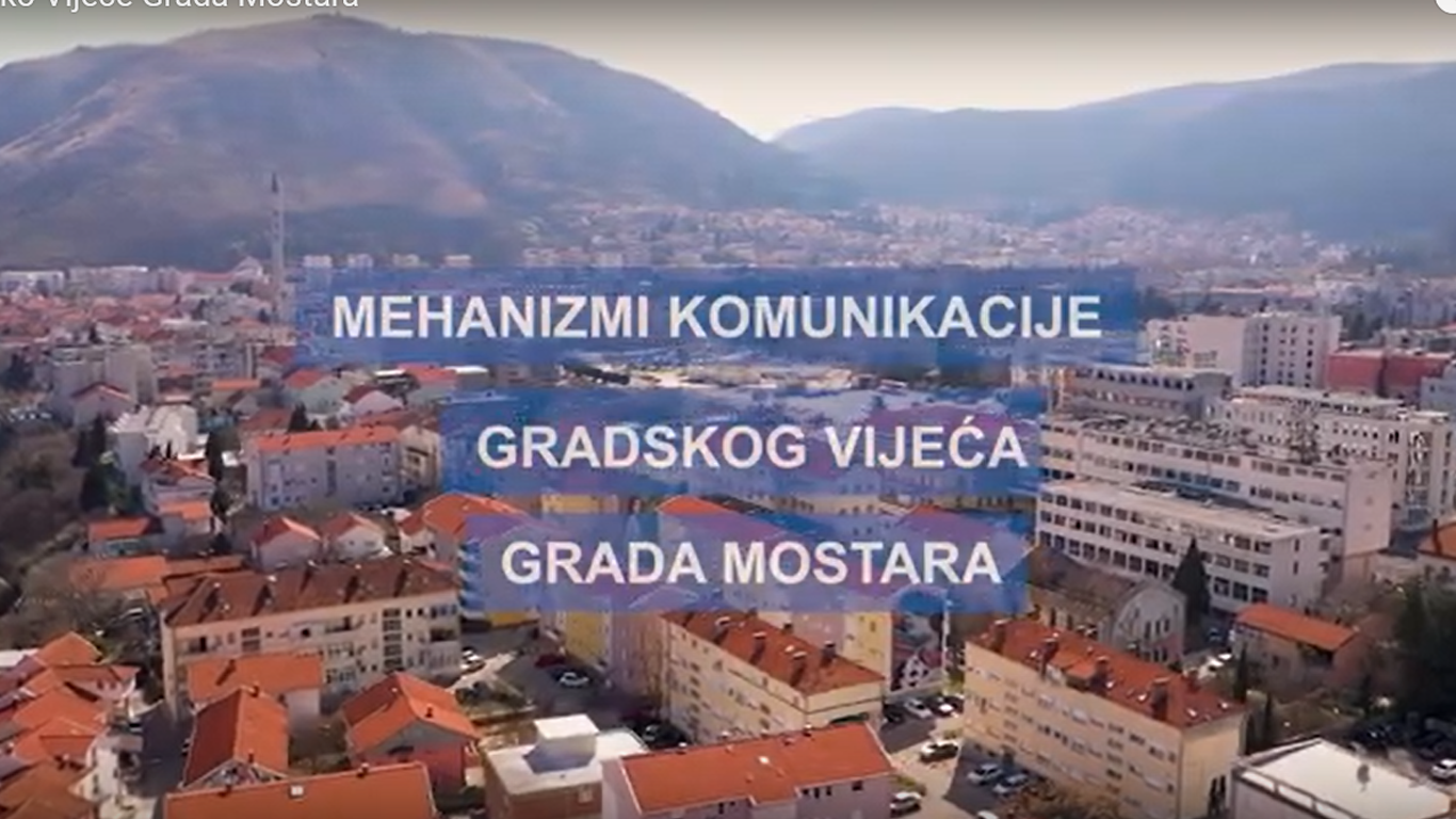 Mehanizmi komunikacije Gradskog vijeća Grada Mostara
