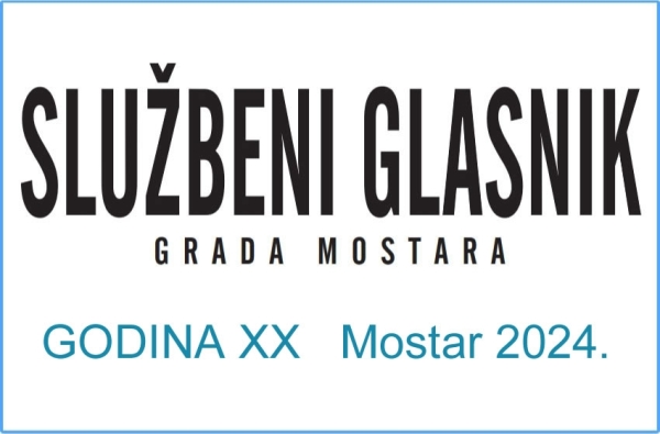 Broj 14 godina XX Mostar, 23.4.2024. godine cрпски, hrvatski i bosanski jezik