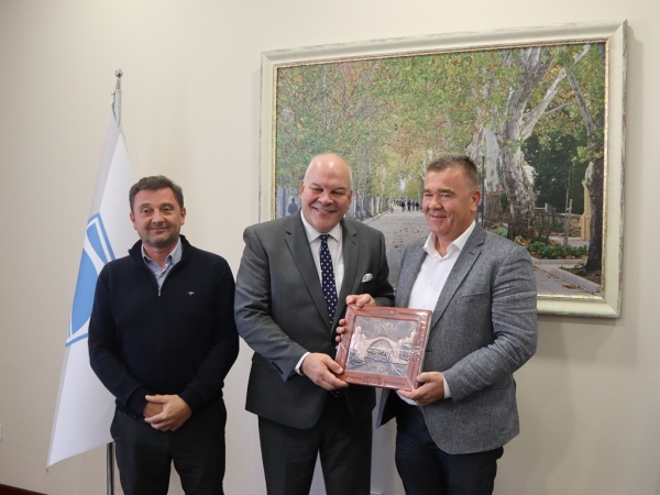 Šef Misije OESS-a u BiH veleposlanik Brian Aggeler u posjeti Mostaru