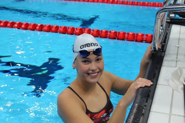 Čestitka Lani Pudar za nastup na Europskom prvenstvu u plivanju