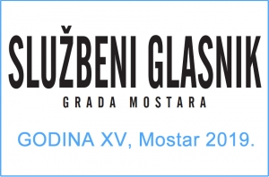 Broj 1 godina XV Mostar, 10.01.2019.godine hrvatski, bosanski i srpski jezik