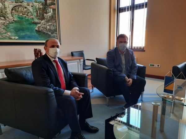 Predsjednik Gradskog vijeća primio Konzula R. Turske u Mostaru