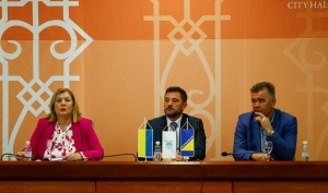 Градоначелници Украјине у мостарској Вијећници